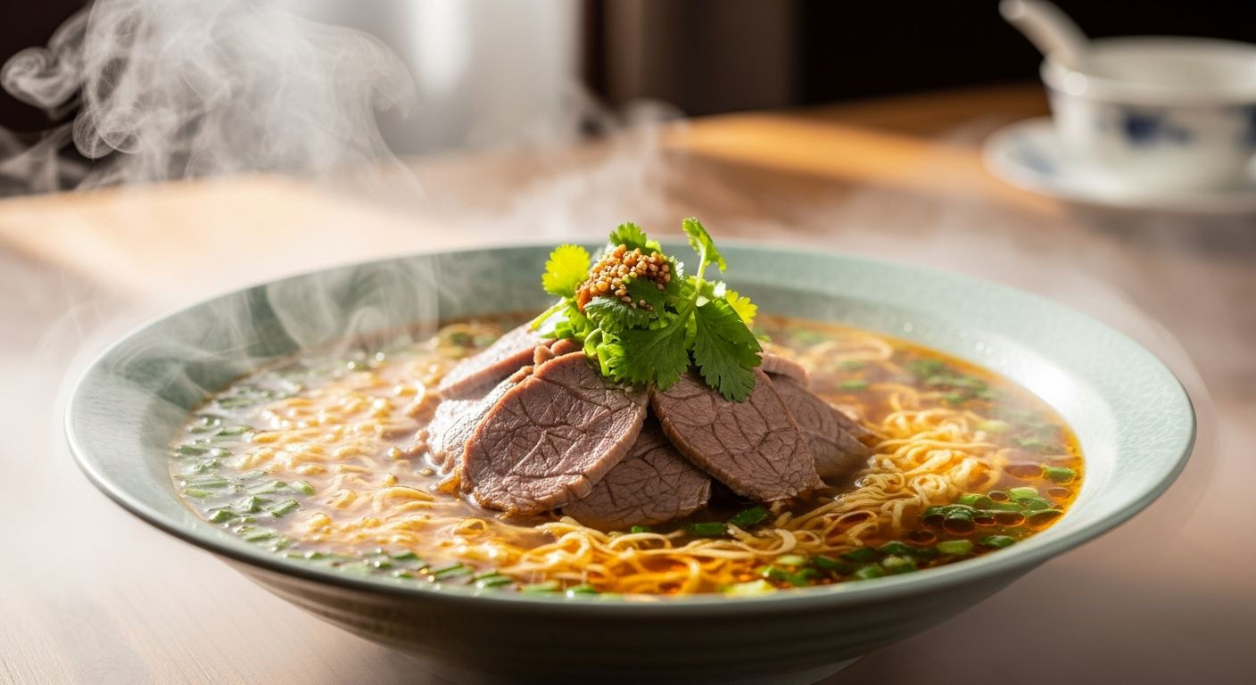 云雾缭绕牛肉羹