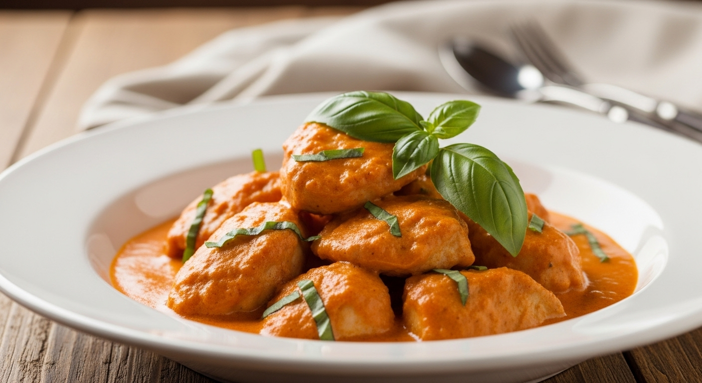 意式番茄奶油鸡块