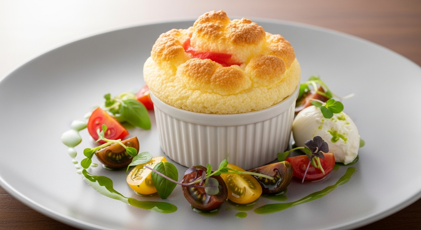 番茄云朵舒芙蕾